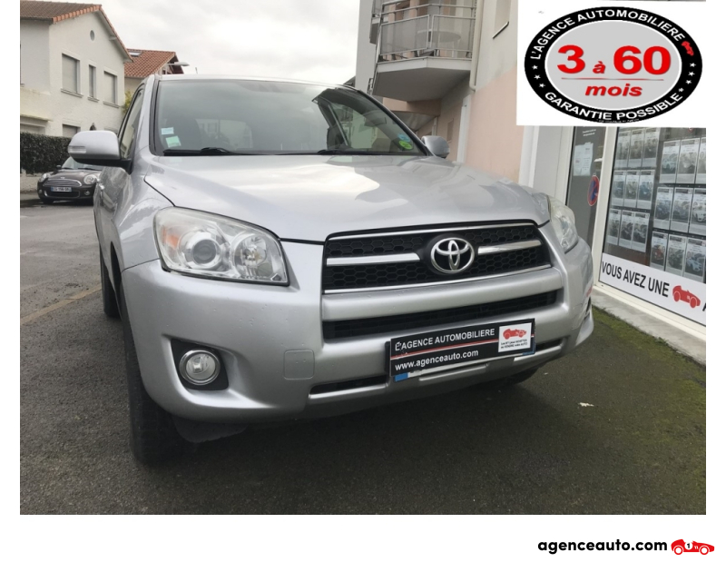 Achat voiture occasion, Auto occasion pas cher | Agence Auto Toyota RAV4 D4D 150 Violet Année 2009 Manuelle Diesel